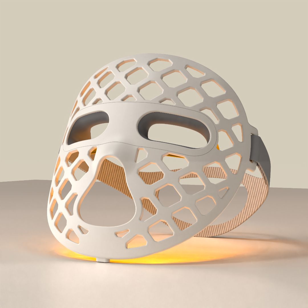 Soller 590nm yellow LED light therapy for reducing redness and improving skin clarity